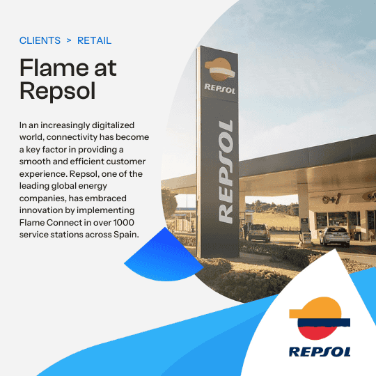 Success Story: Repsol and Flame Analytics Transform the Experience in 1000 Gas Stations